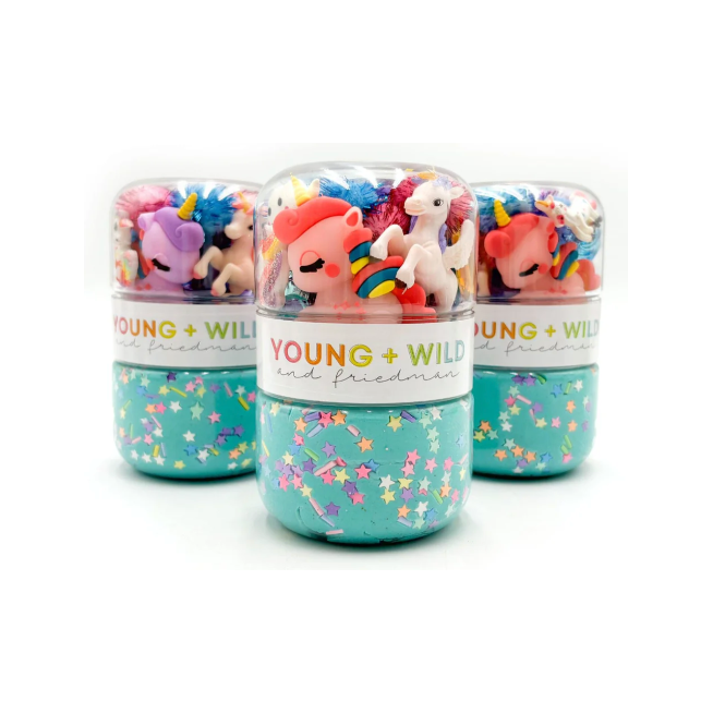 Young Wild and Friedman Grab and Go Dough Unicorn