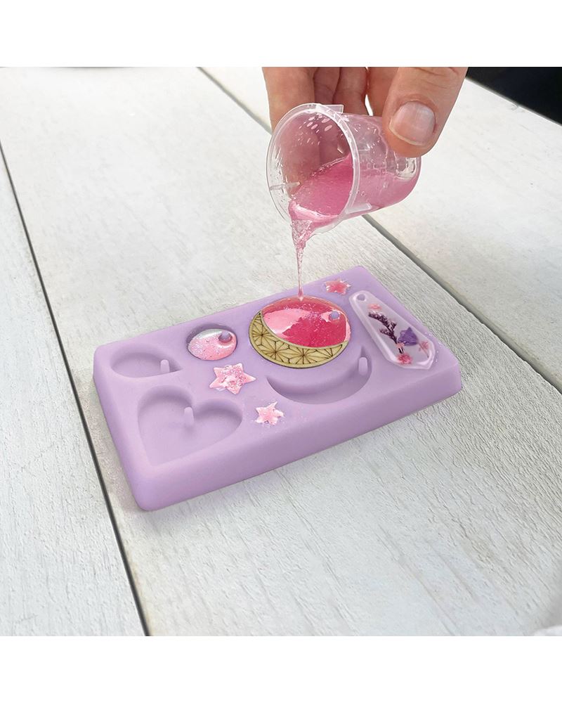 Wood and Resin Charm Kit