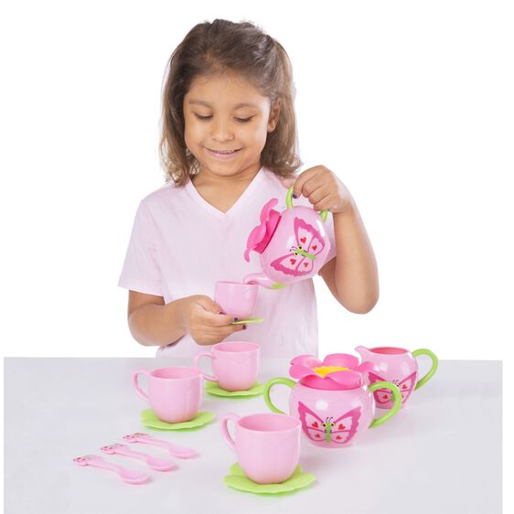Bella Butterfly Pretend Play Tea Set