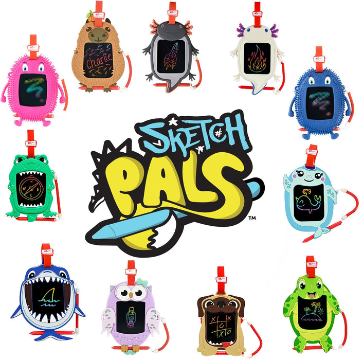 Boogie Board Kids Sketch Pals Highland Cow Doodle Board