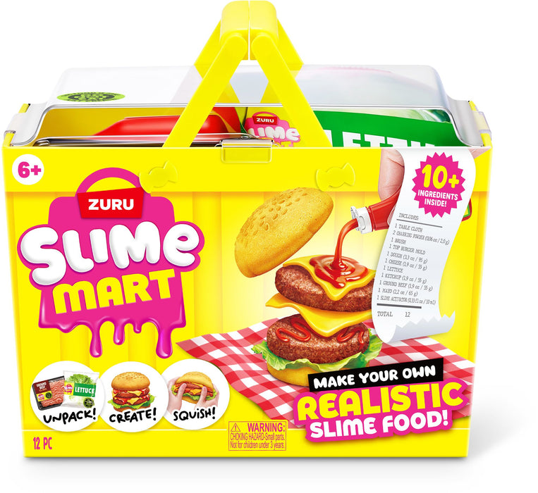 ZURU Slime Mart Small Shopping Basket Fast Food Series 1