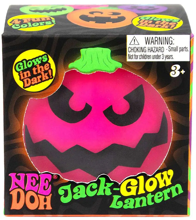 2026 Needohween Jack-Glow-Lantern Glow-in-the-Dark Squishy Stress Ball