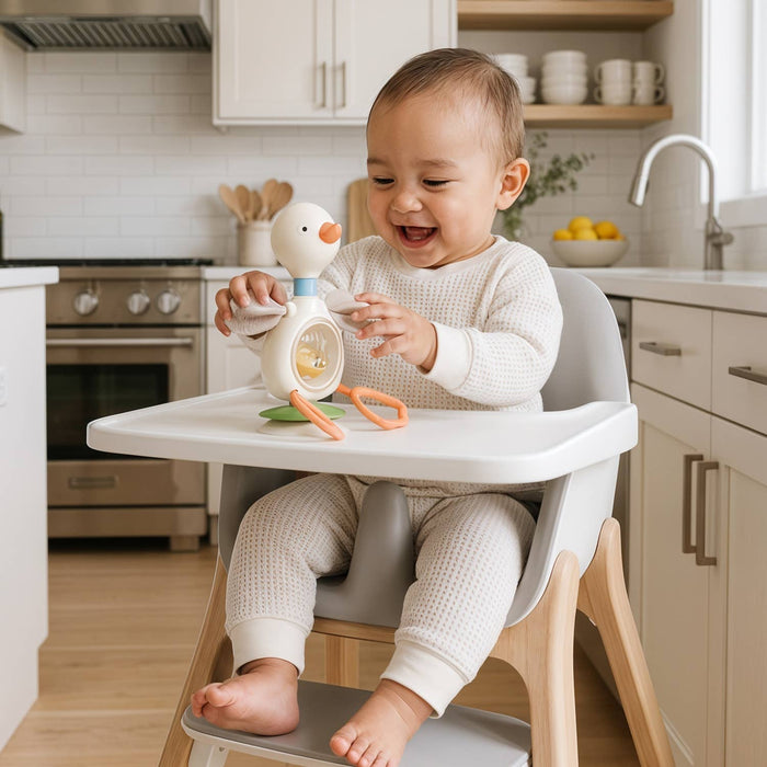 Itzy Twist & Bop - High Chair Sensory Toy Goose