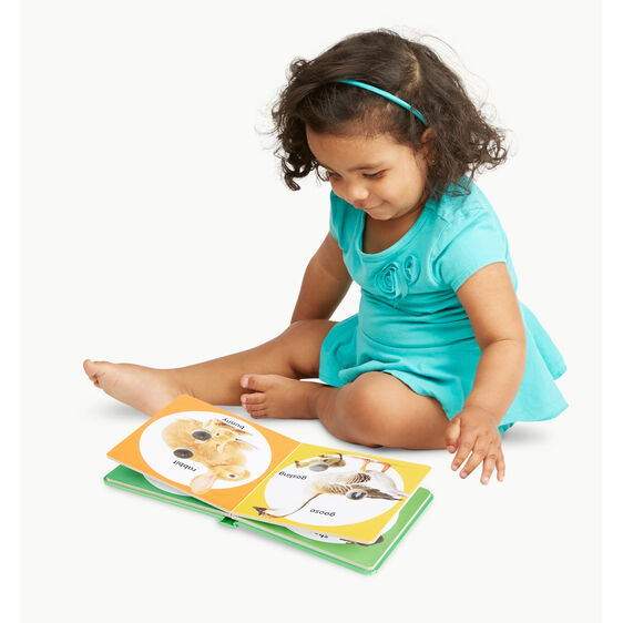 Melissa & Doug Poke-A-Dot: Farm Animal Families Board Book