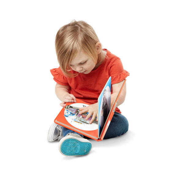 Melissa & Doug Poke-A-Dot: Emergency Vehicles Board Book