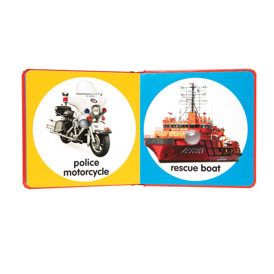 Melissa & Doug Poke-A-Dot: Emergency Vehicles Board Book