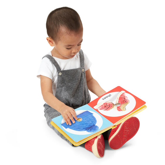 Melissa & Doug Poke-A-Dot: First Words Board Book