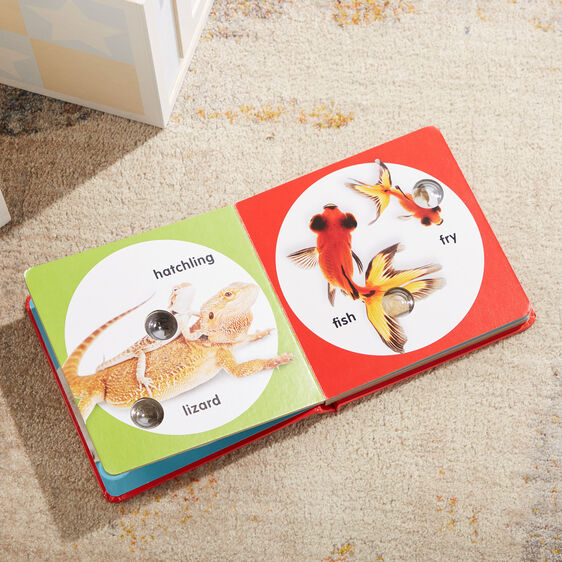 Melissa & Doug Poke-A-Dot: Pet Families Board Book