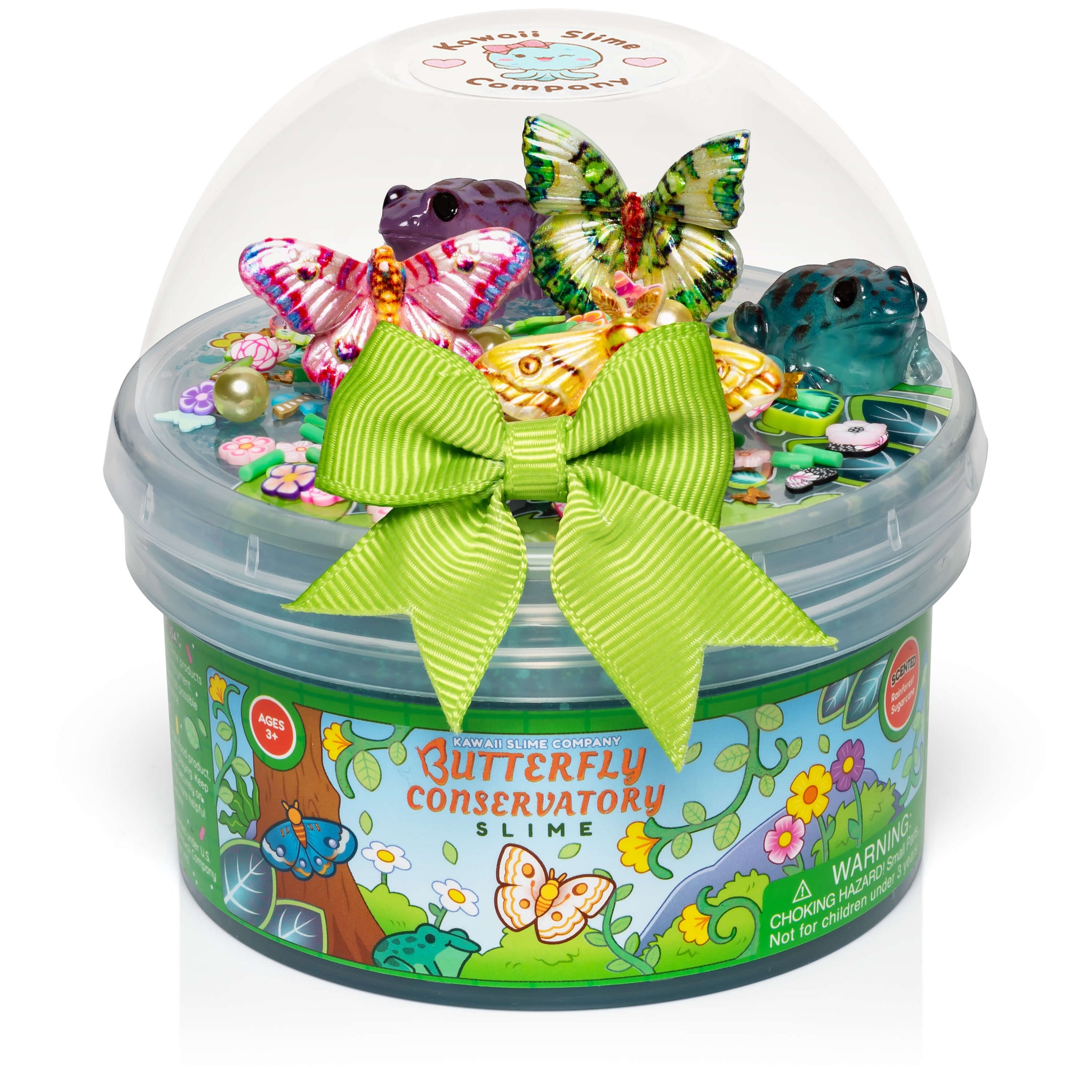 Kawaii Slime Company Butterfly Conservatory Signature Dome Slime