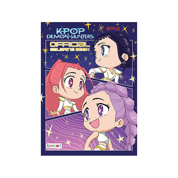 KPop Hunters Advanced Coloring Book
