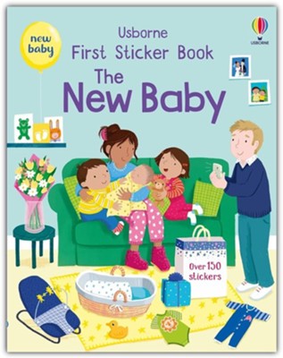 First Sticker Book New Baby