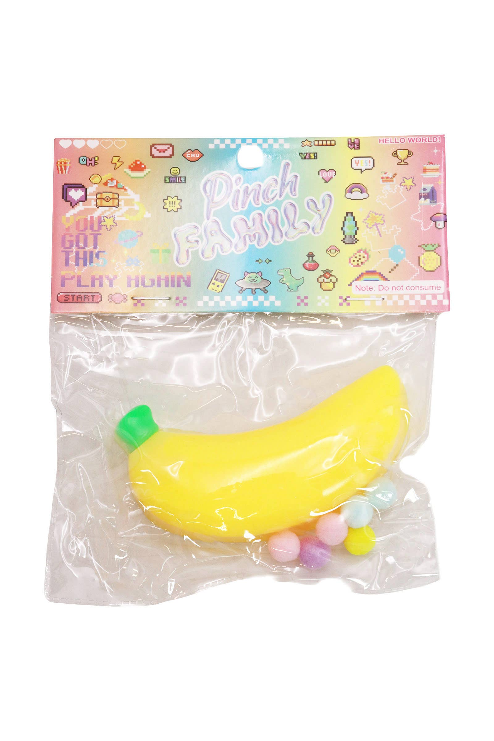 Fruit Variety Sticky Mochi Squishy Bag