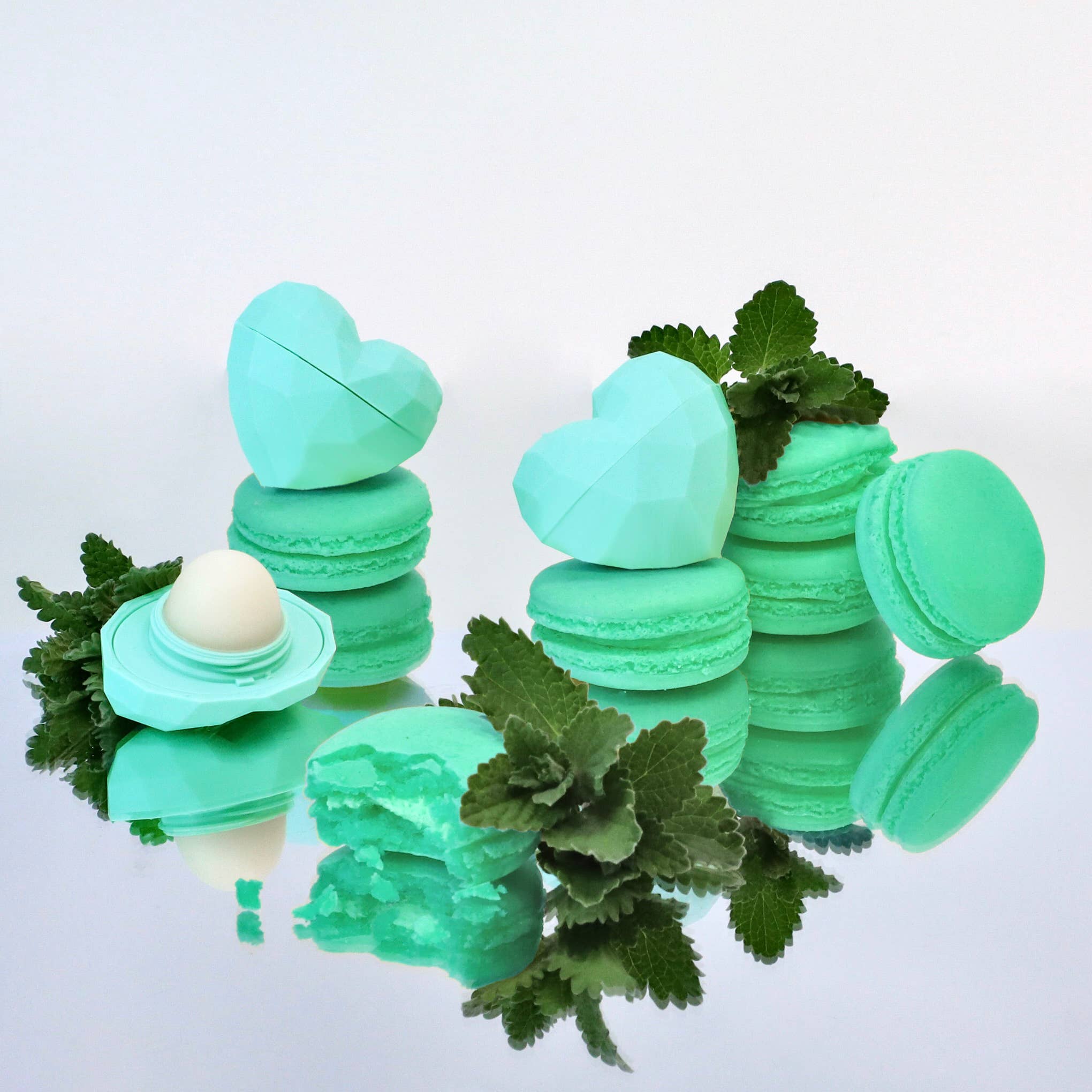 REBELS 2 Pack Heart Lip Balm 100% Natural