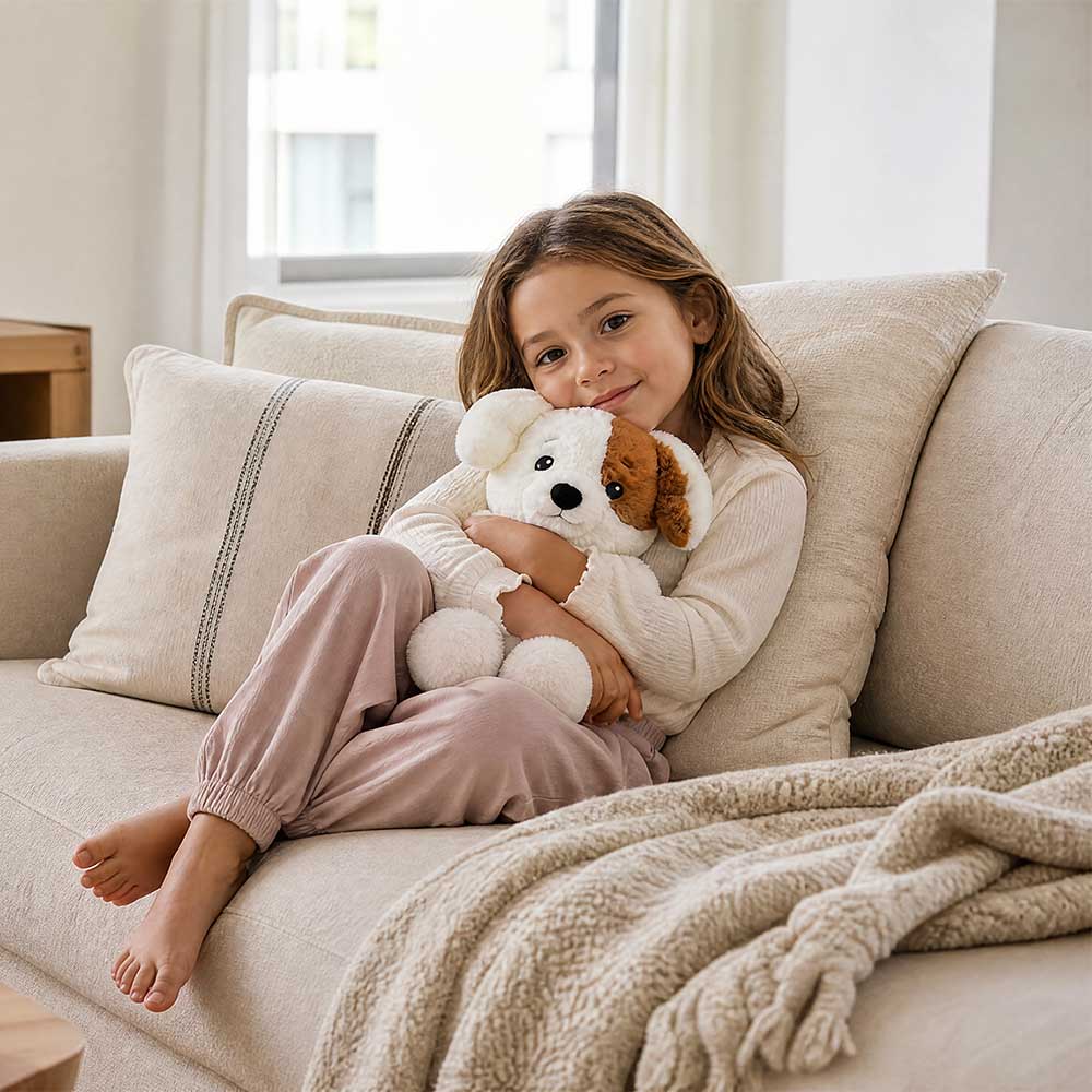 Warmies Cozy Cute Puppy Microwavable Weighted Plush Stuffed Animal