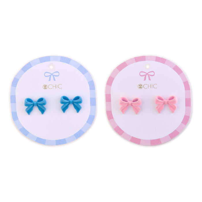 Velvet Bow Earrings