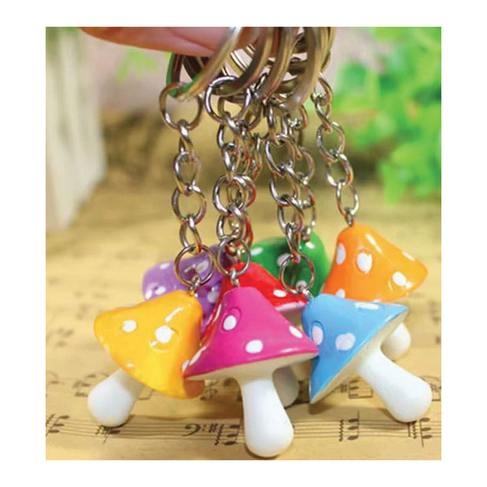 Mushroom Keychain