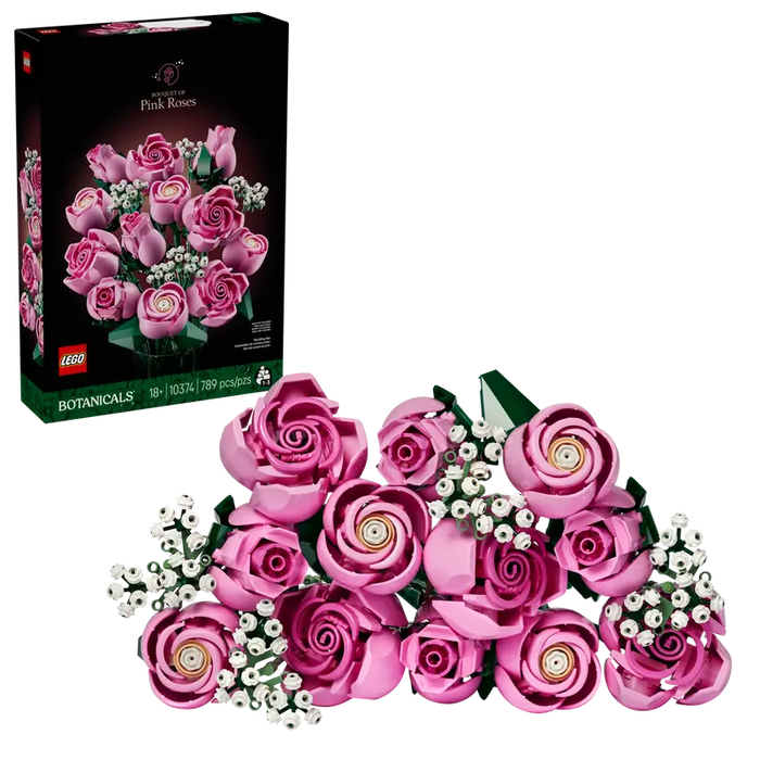 Bouquet of Pink Roses - Lego Botanicals 10374