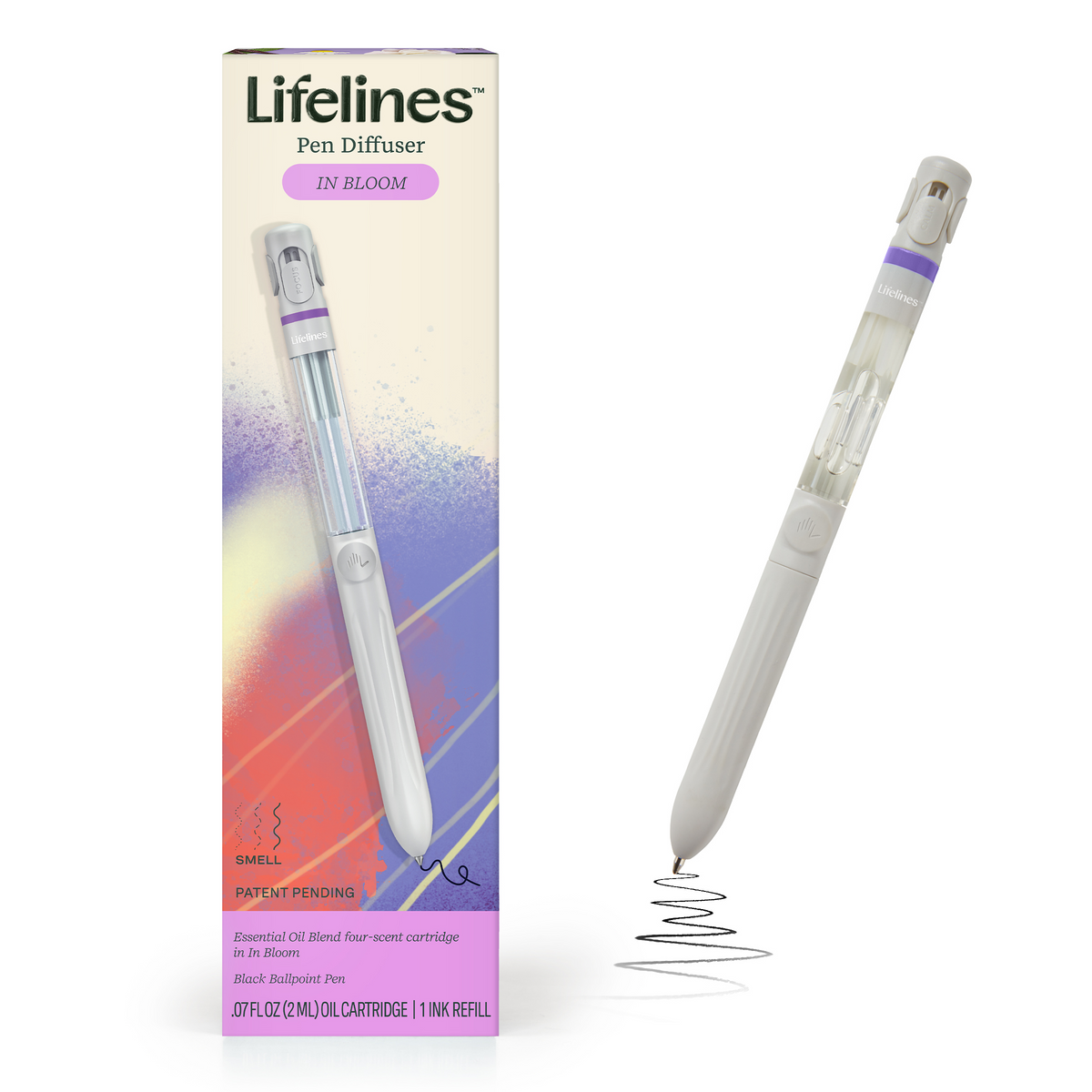 Lifelines In Bloom Scented Essential Oil Writing Pen Diffuser ...