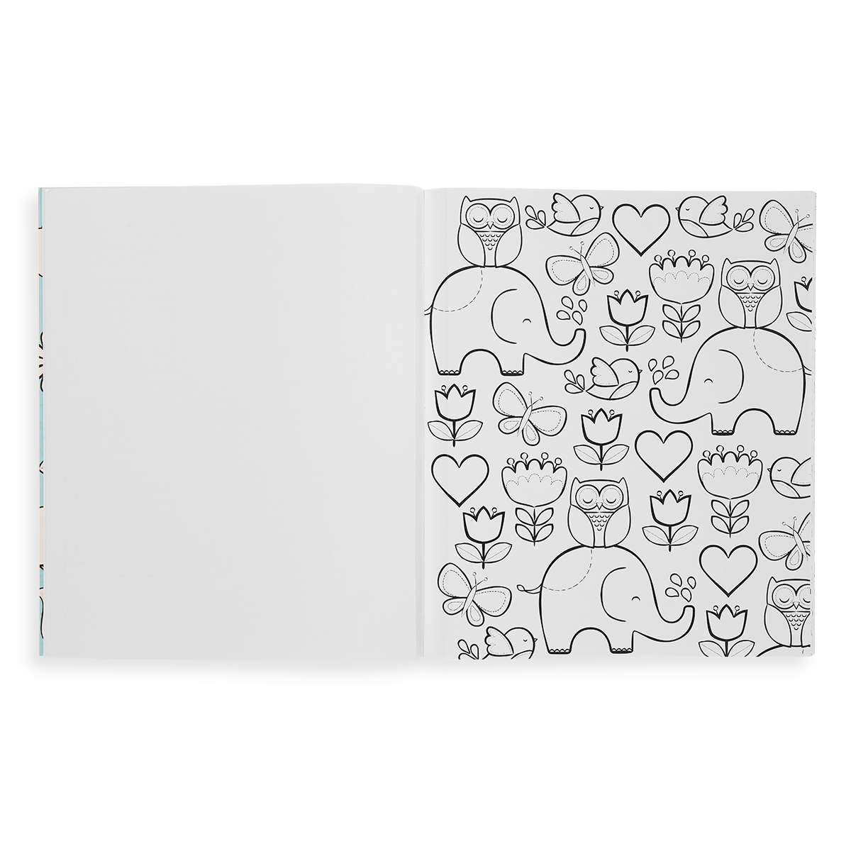 OOLY Little Cozy Critters Color-in' Book