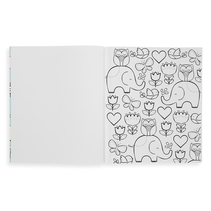 OOLY Little Cozy Critters Color-in' Book