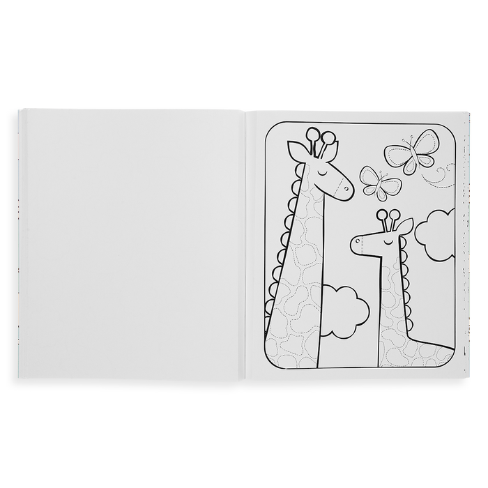 OOLY Little Cozy Critters Color-in' Book