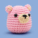 The Woobles Walter the Bear Pink Crochet Kit Beginner