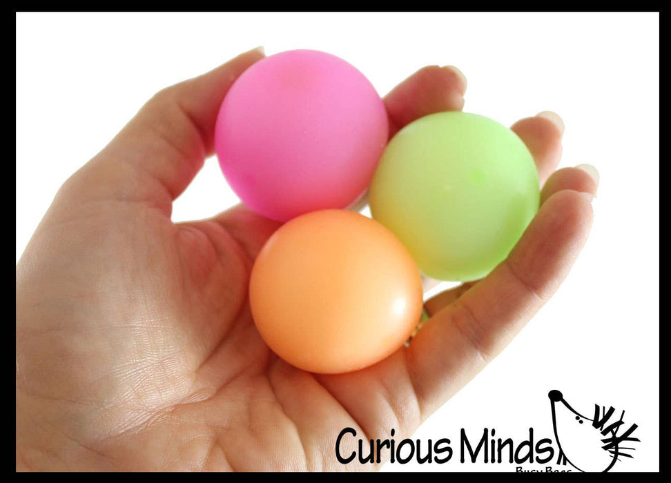 Single Small Glow in the Dark Doh Filled 1.5" Stress Ball - Ceili