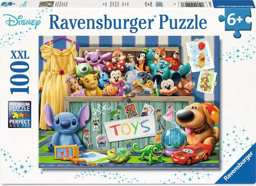 Ravensburger Disney Pixar Toybox 100 XXL Piece Puzzle for Kids ...