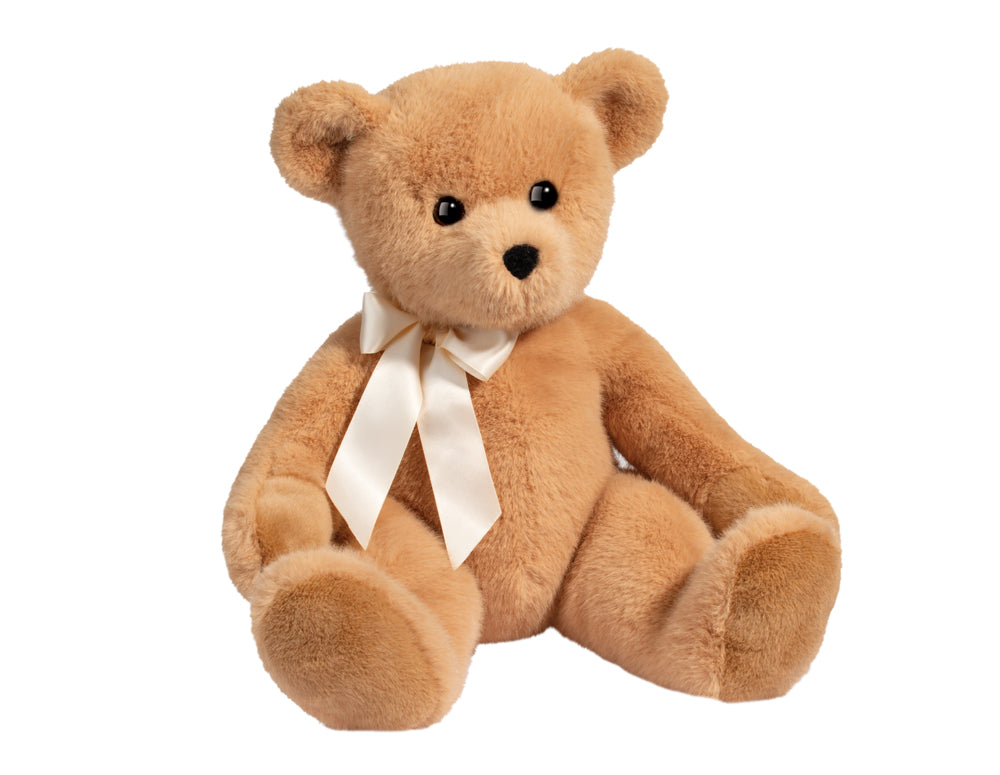 Graham Golden Bear with Ribbon - Large