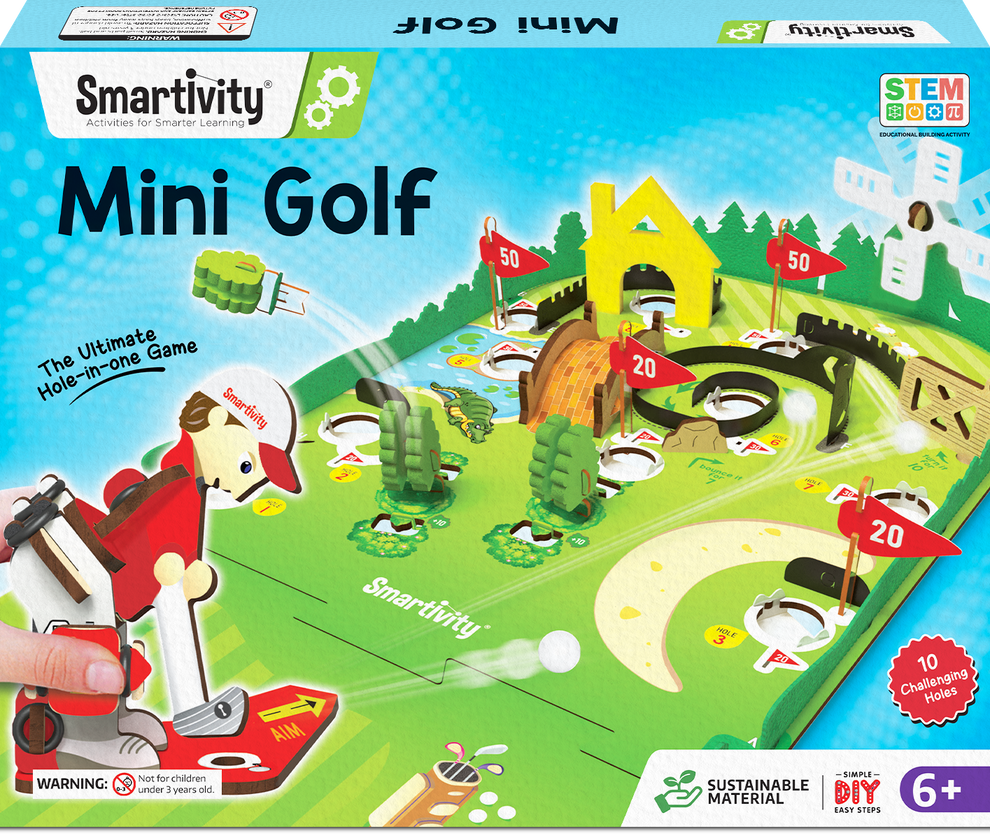 Mini Golf DIY Wooden Construction Set