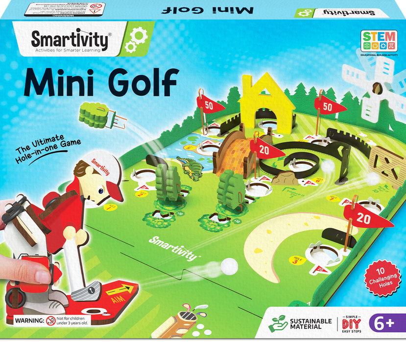 Mini Golf DIY Wooden Construction Set