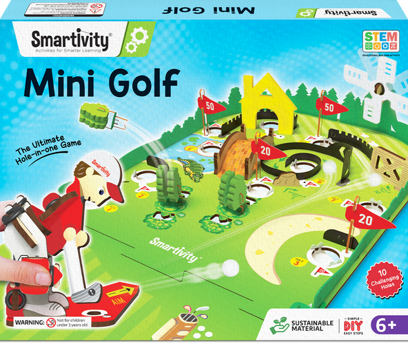 Mini Golf DIY Wooden Construction Set