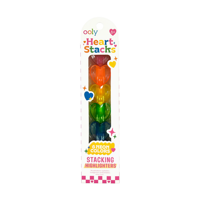 Heart Stacks Stacking Highlighters