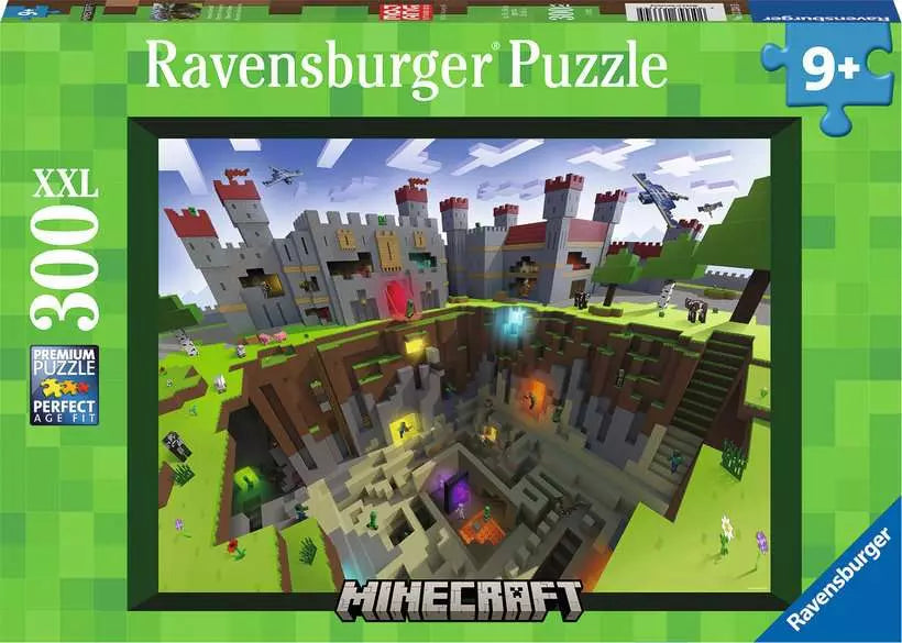 Minecraft Cutaway 300 Piece Puzzle