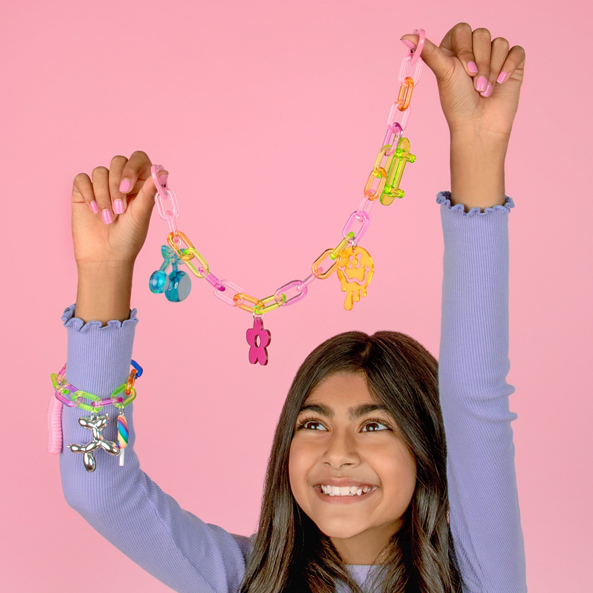 So Rad! Chunky Charm & Chain Jewelry Kit: Craft Trendy Accessories