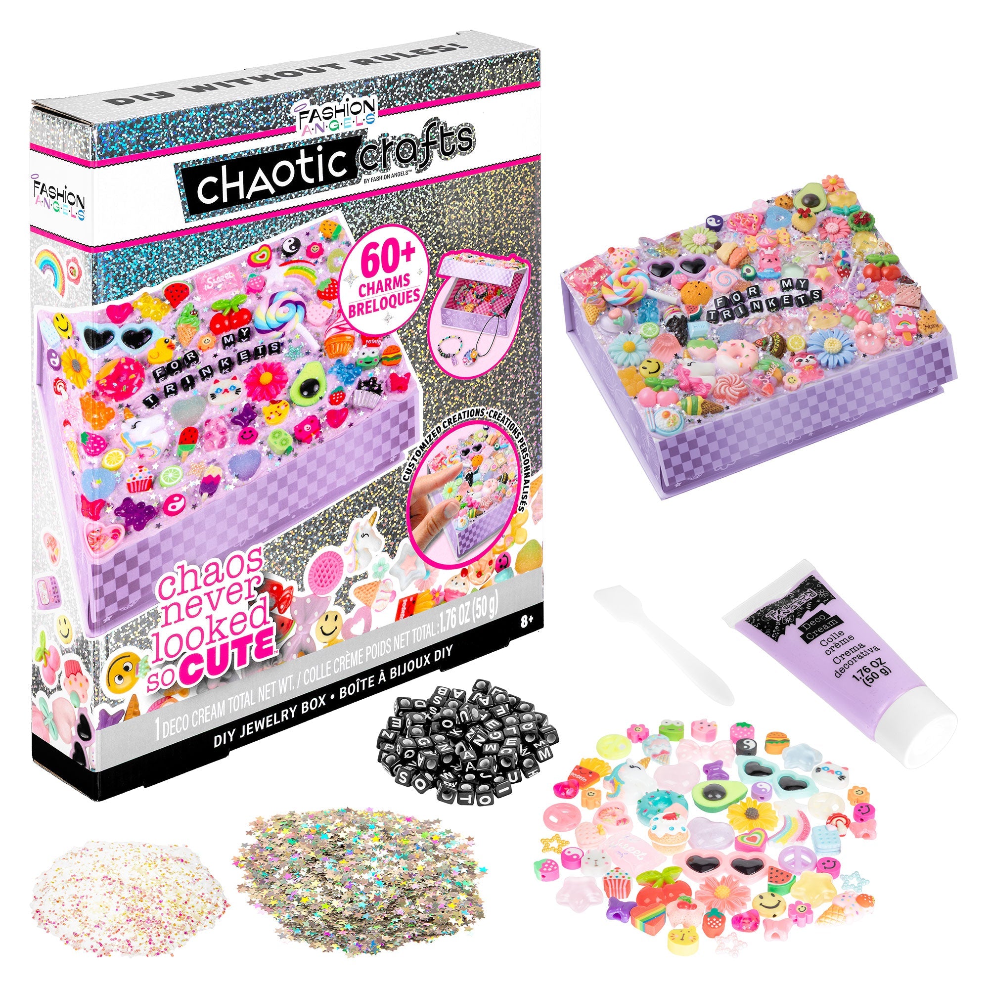 Fashion Angels Chaotic Crafts Jewelry Box Design Kit
