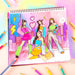 Fashion Angels I Love K-Pop Fashion Design Sketch Portfolio