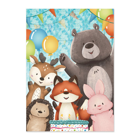 BIRTHDAY CARD: FOIL HAVE A WILD BIRTHDAY