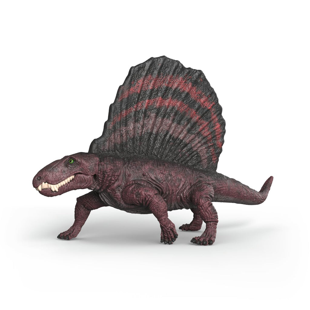 Schleich Dinosaurs Dimetrodon Toy Figure with Realistic Prehistoric Sail Detail