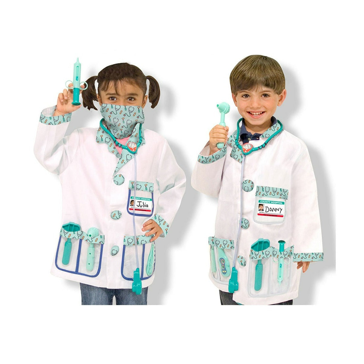 Doctor Role Play Costume Dress-Up Set