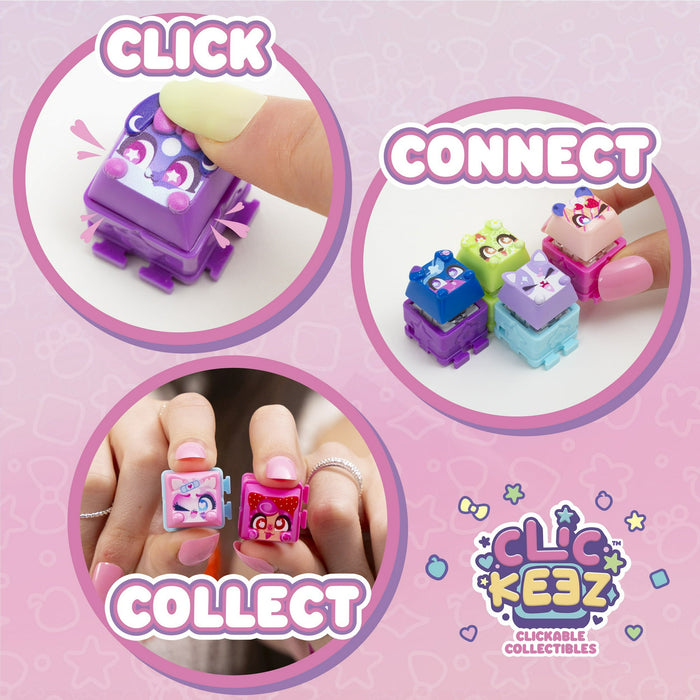 Clickeez Series 2 Twin Pack Collectible Keyboard Key Toys Set