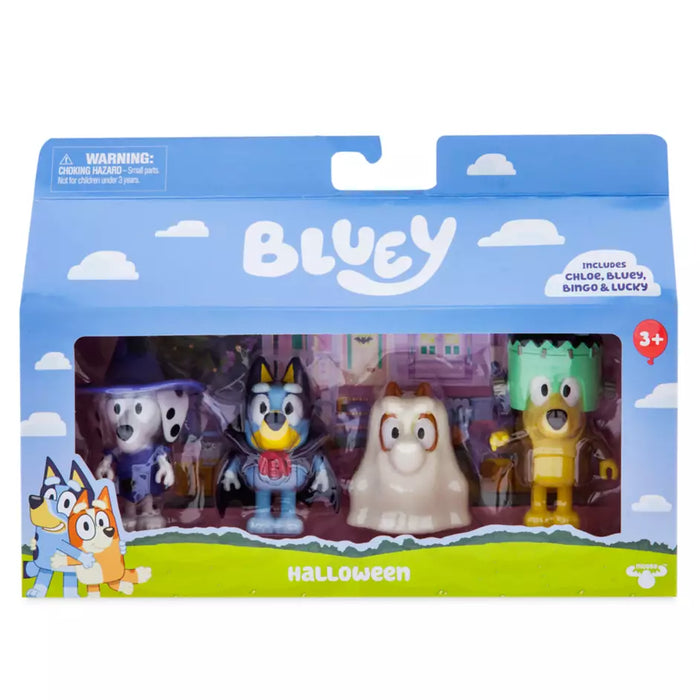 Bluey Series 11 4-Pack Figure Assortment with Accessories for Kids
