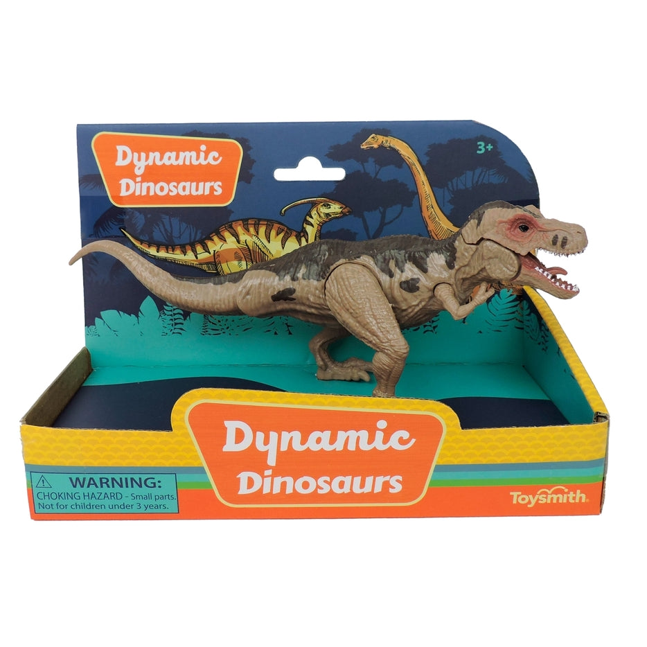 Toysmith Kids 7in Dynamic Dinosaurs Action Figure