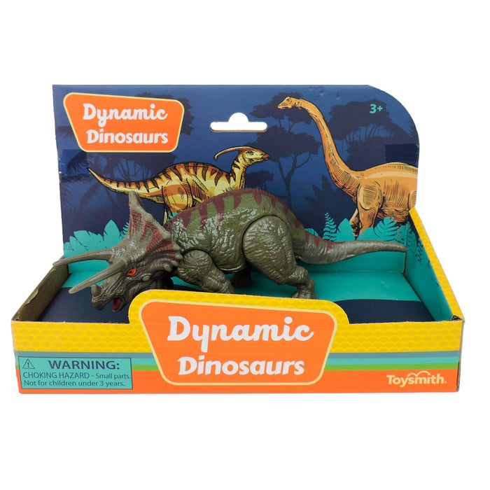 Toysmith Kids 7in Dynamic Dinosaurs Action Figure