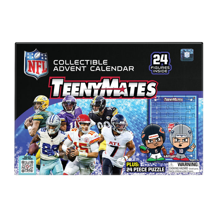Party Animal TeenyMates NFL Advent Calendar 2026 Set