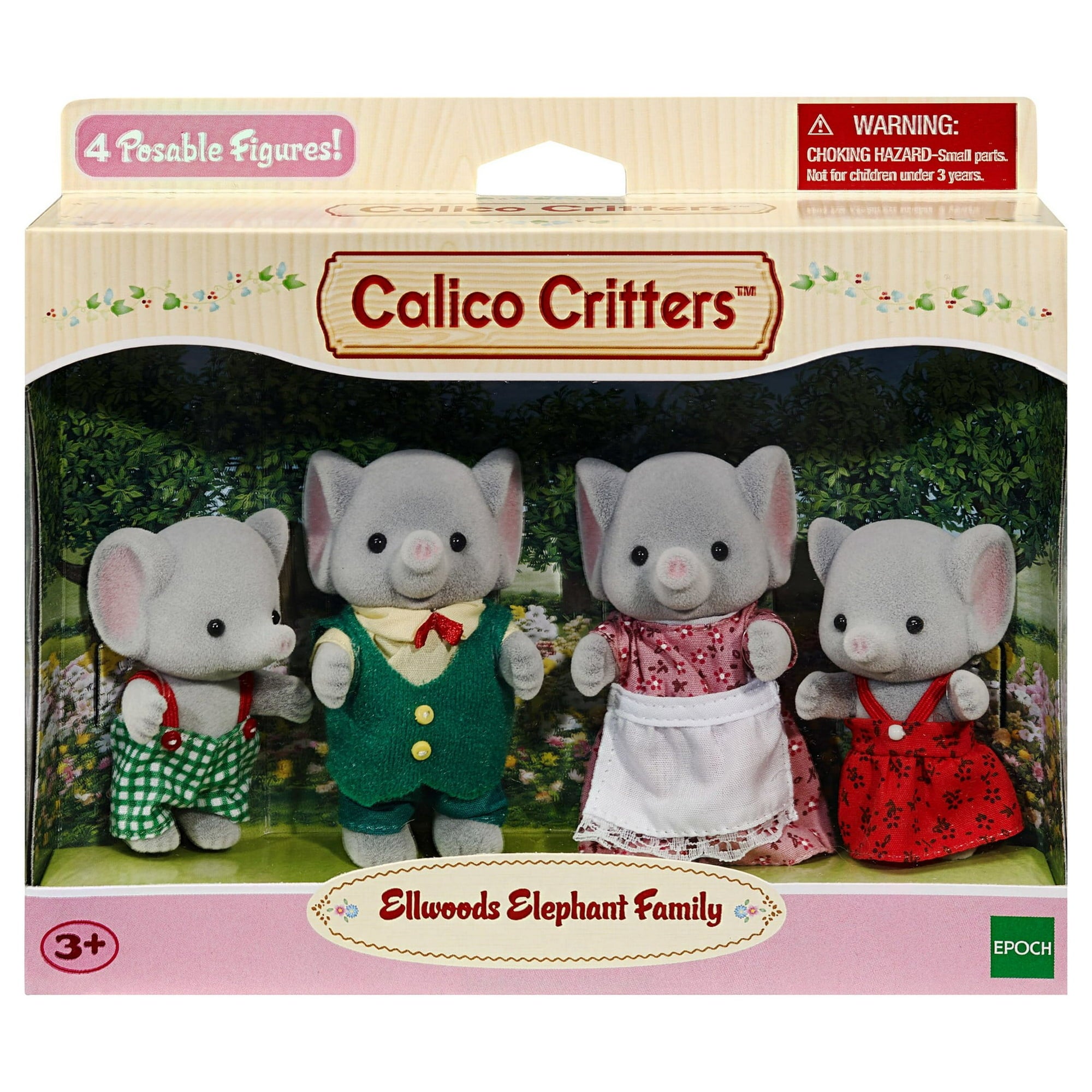 Calico Critter Elephant Family