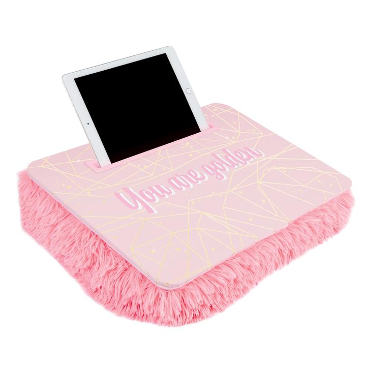 Pink Gold Lap Desk