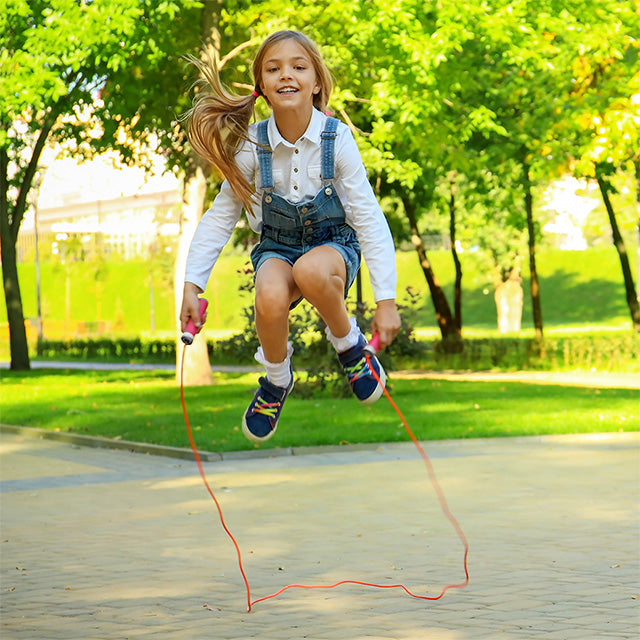 Blue Jump Rope Kids