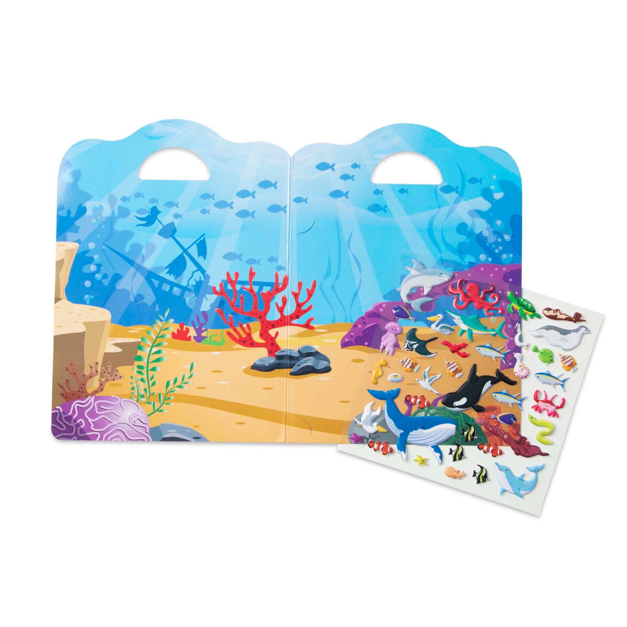 Melissa & Doug Ocean Puffy Sticker Book