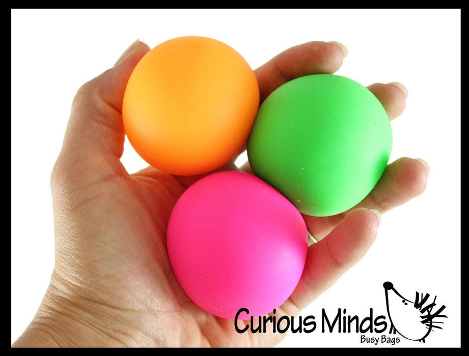 Single Medium Soft Doh Filled 1.75" Stress Ball - Squishy Gooey Squish